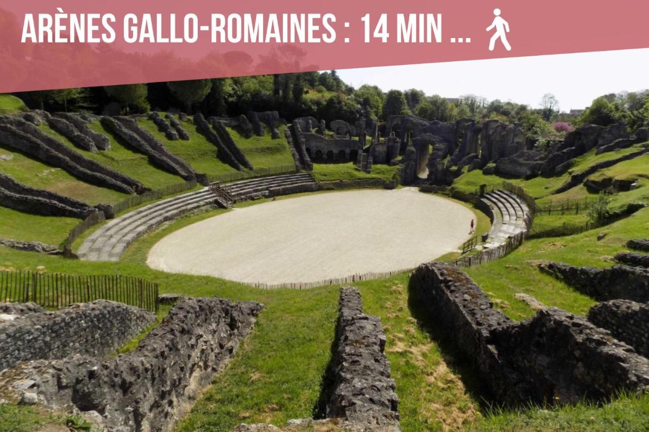 Ღ Le Saintois • Au Coeur De Ville, Spacieux & Wifi 桑特 外观 照片